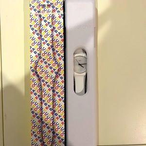BRAND NEW Swatch White Watch